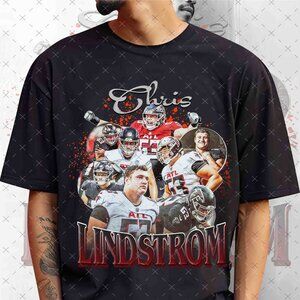 Vintage 90s Chris Lindstrom Bootleg Rap Tee, Retro Chris Lindstro Football Shirt